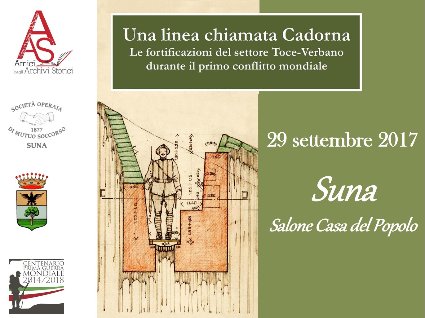 Suna Una Linea chiamata Cadorna01