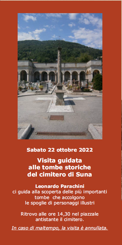 Verbania cimitero Suna